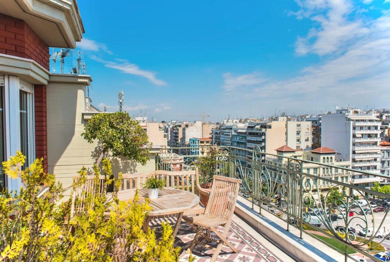 #Lighthouse Penthouse By Halu! Apts Lägenhet Thessaloníki Exteriör bild