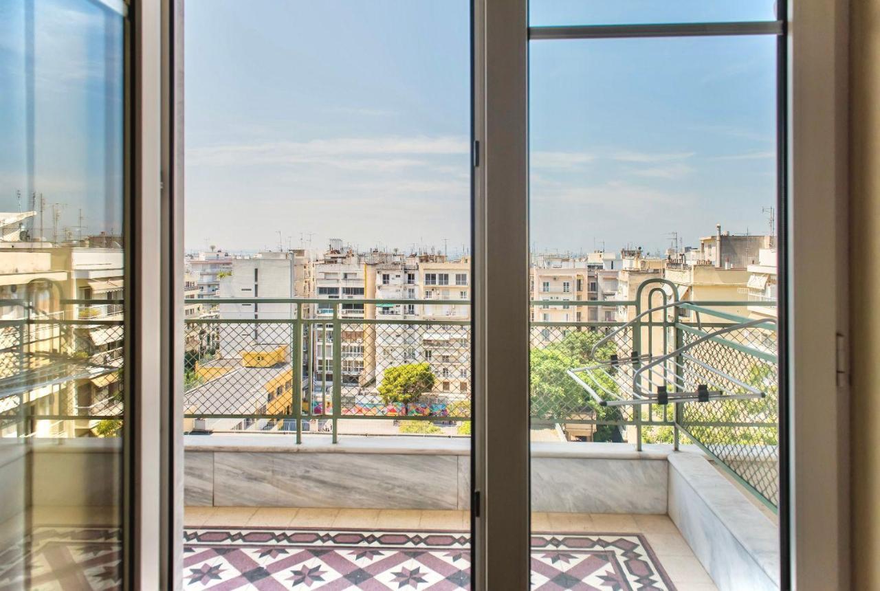 #Lighthouse Penthouse By Halu! Apts Lägenhet Thessaloníki Exteriör bild
